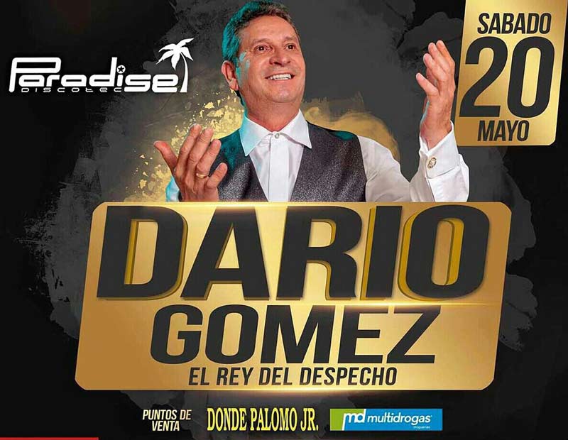Dario Gomez en Paradise – Mayo 20